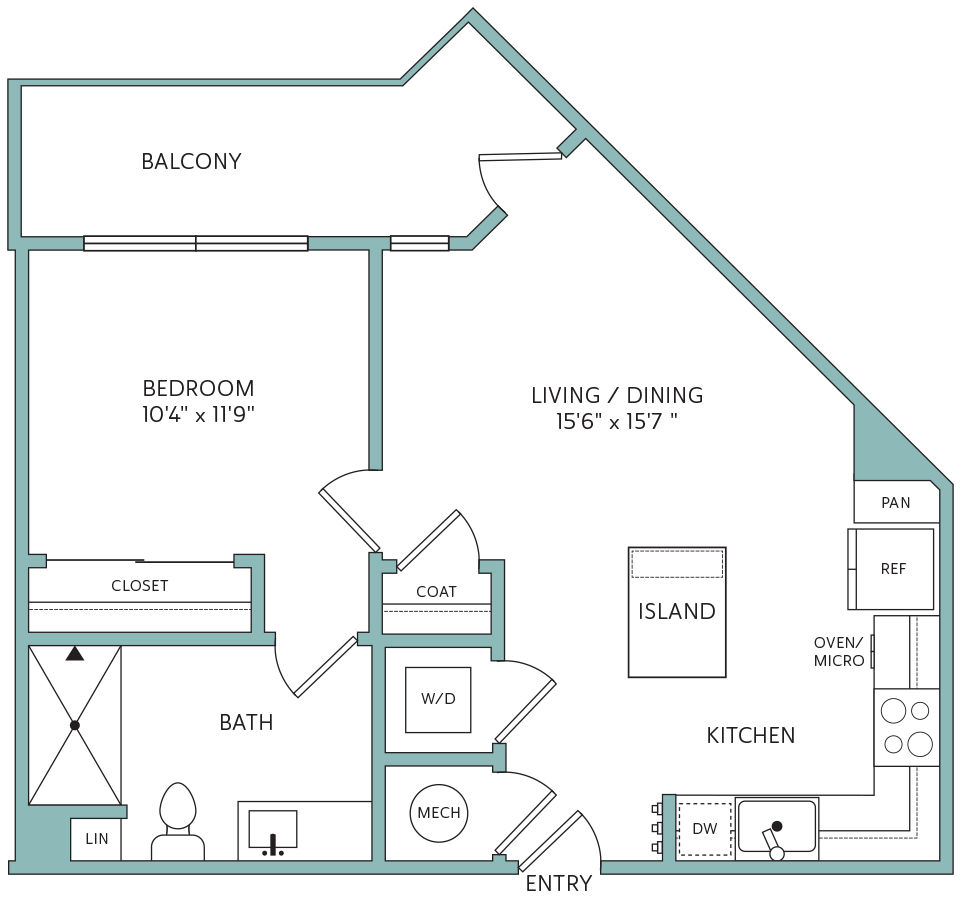 1A floorplan