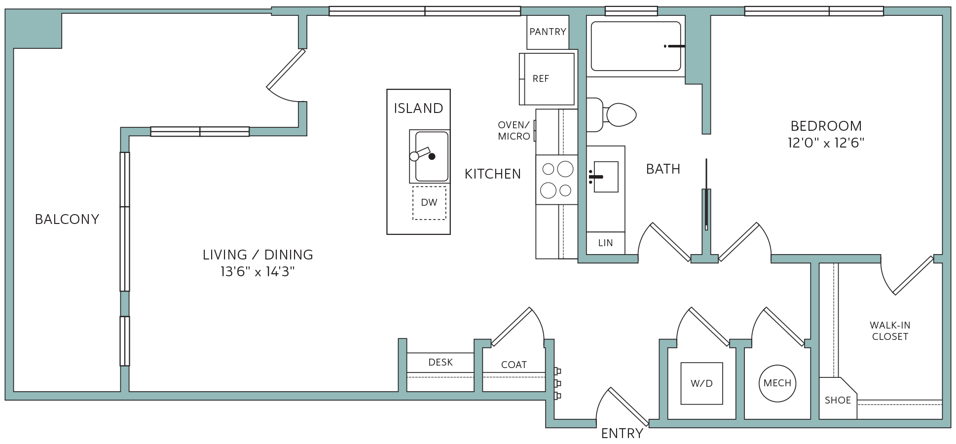 1F floorplan