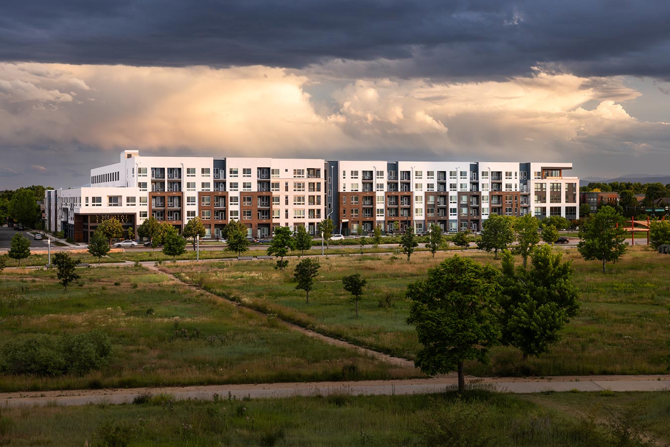 View of Rye Central Park building exterior